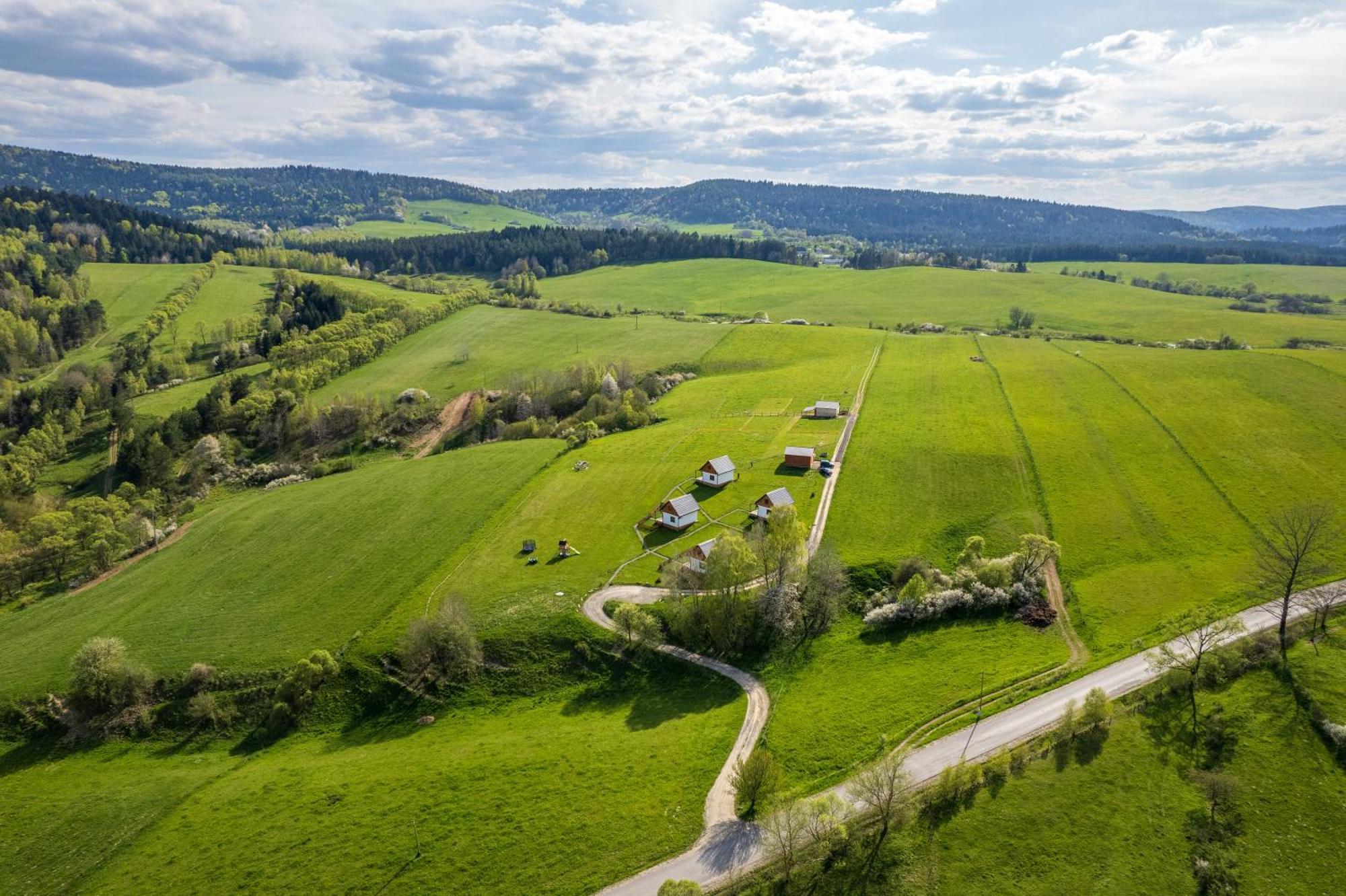 Pastelova Krova - Domki W Bieszczadach Ustrzyki Dolne Exterior photo